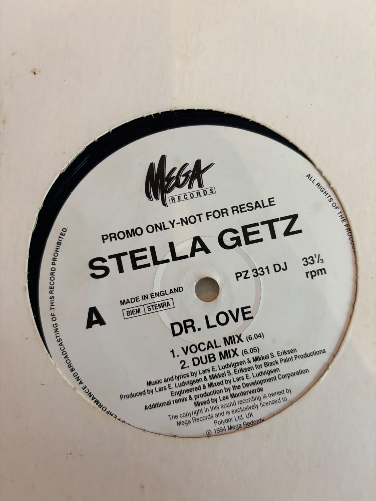 Stella Getz — Dr. Love