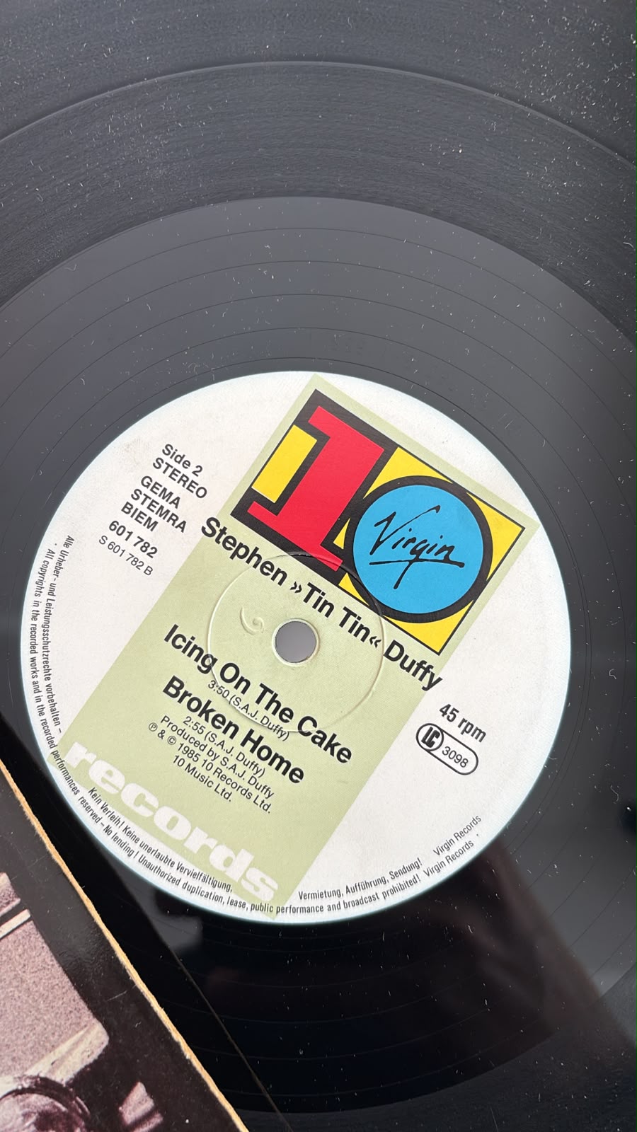 Stephen Tintin Duffy — Icing On The Cake
