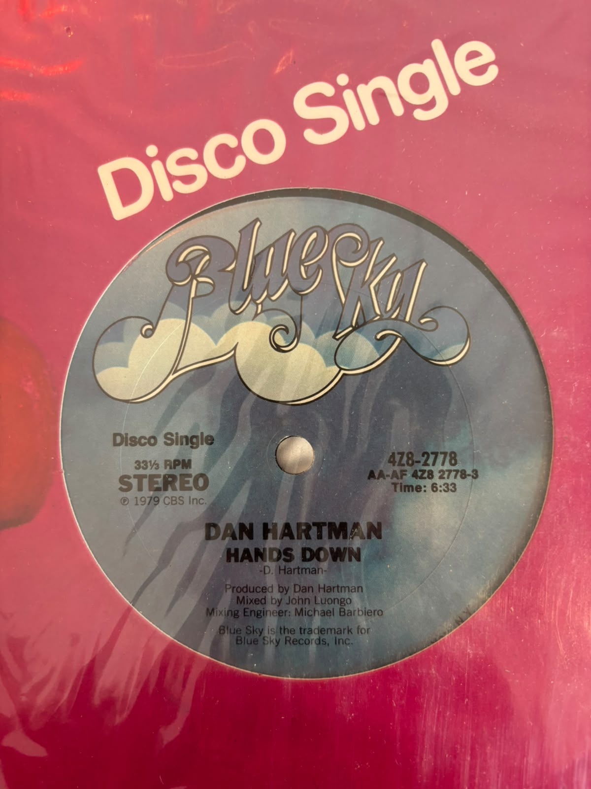 Dan Hartman — Hands Down