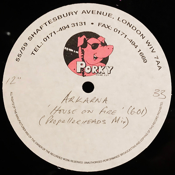 Arkarna — House On Fire